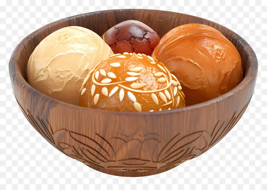 Ladoo，Boules à Dessert PNG