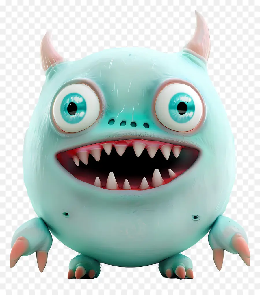 Monstre，Monstre Bleu PNG