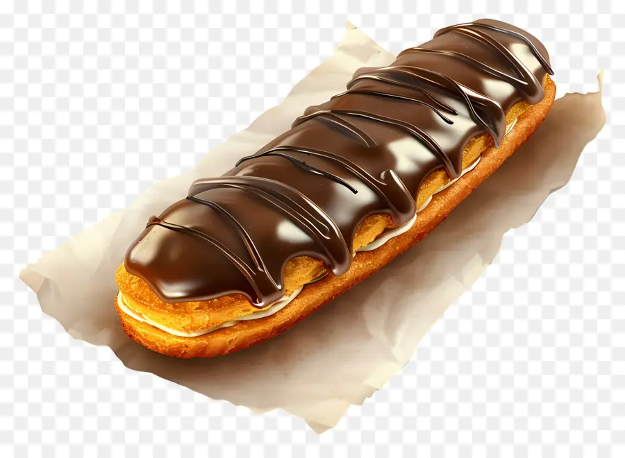 Eclair，Chocolat PNG