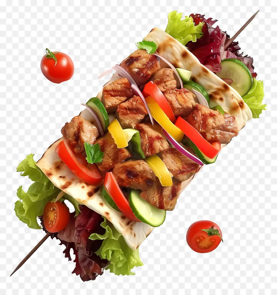 Kebab，Brochette De Viande Grillée PNG