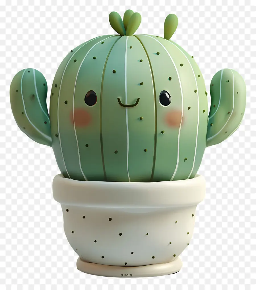 Cactus，Pot PNG