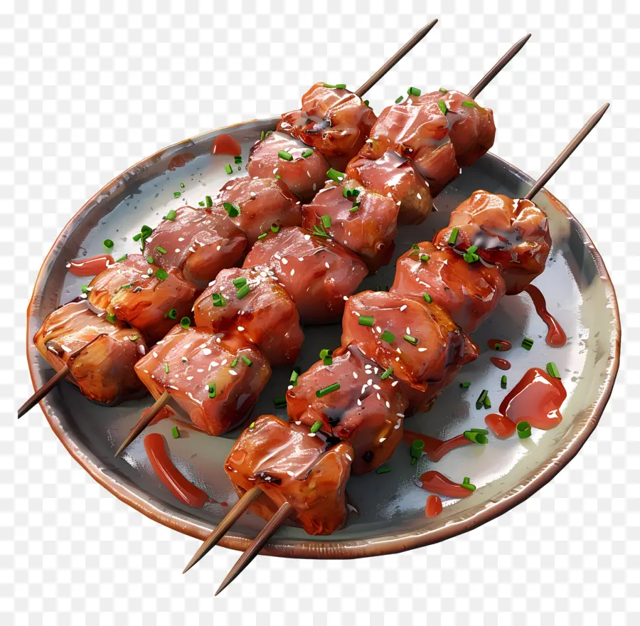 Brochettes De Viande，Brochettes Grillées PNG