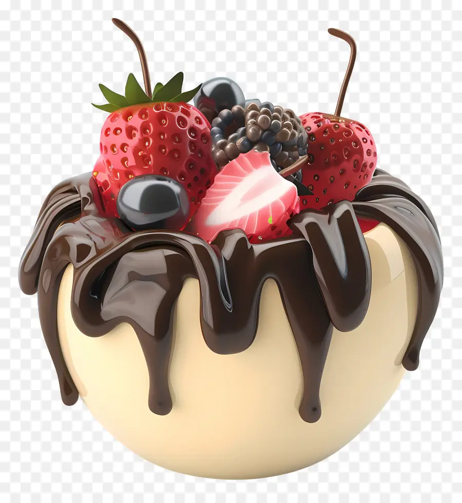 Bol De Pudding，Bol De Fruits PNG