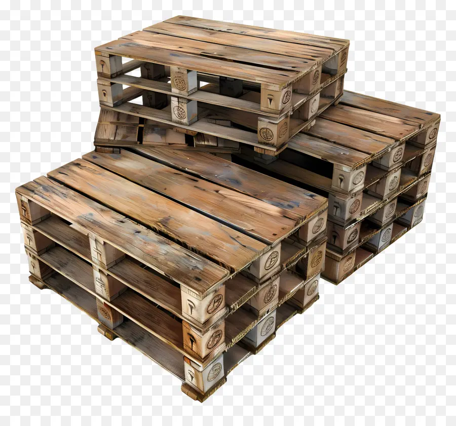 Palettes En Bois，Empiler PNG