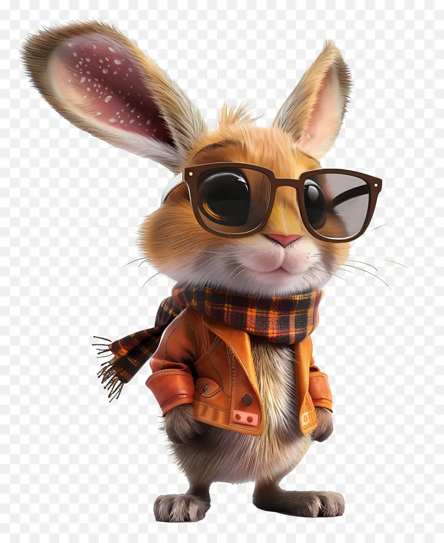 Lapin Mignon，Lunettes PNG