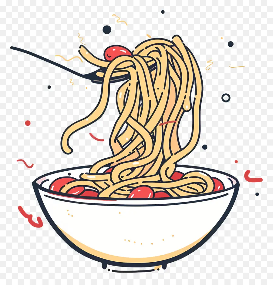 Pâtes，Spaghetti PNG