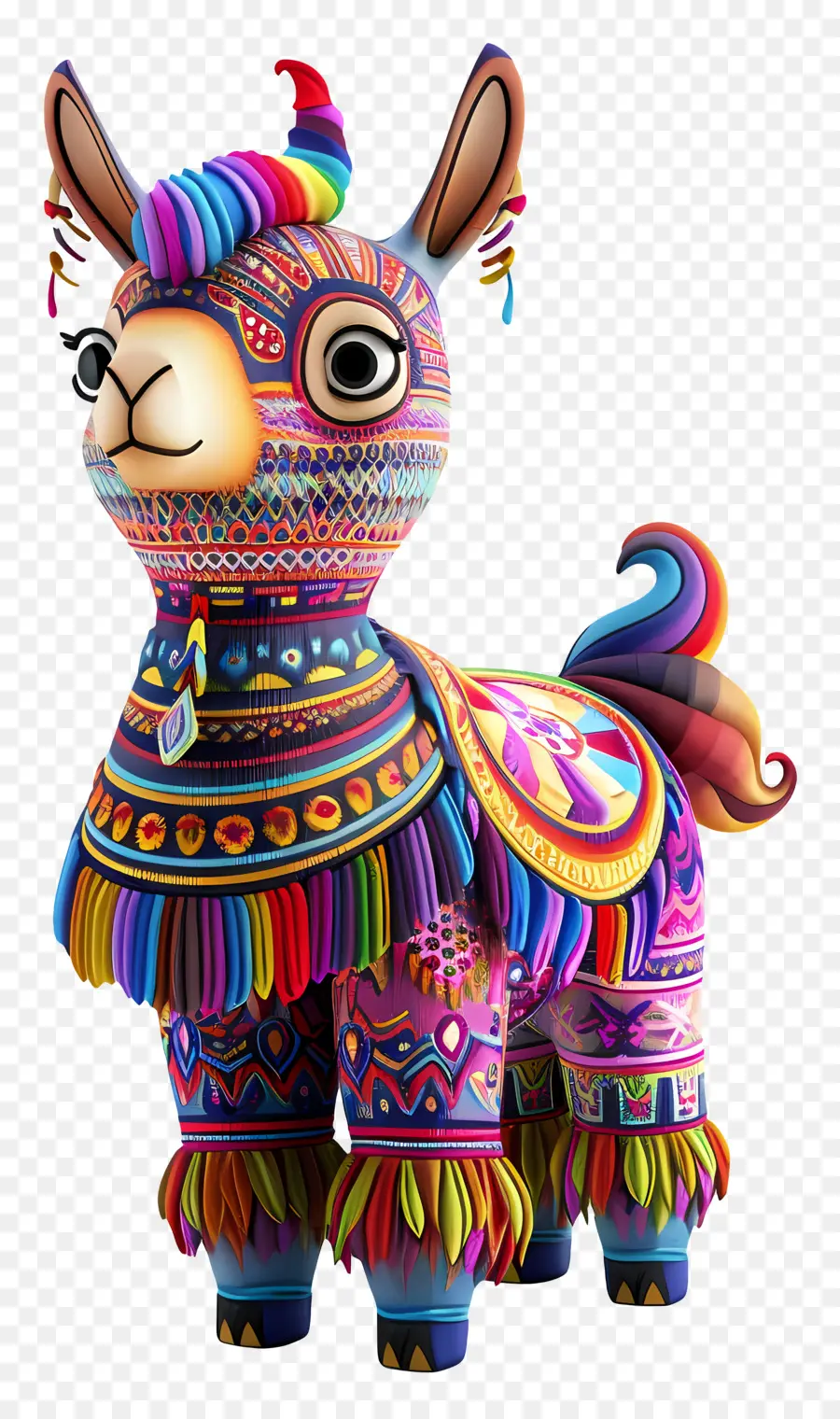 Lama Mignon，Lama Coloré PNG