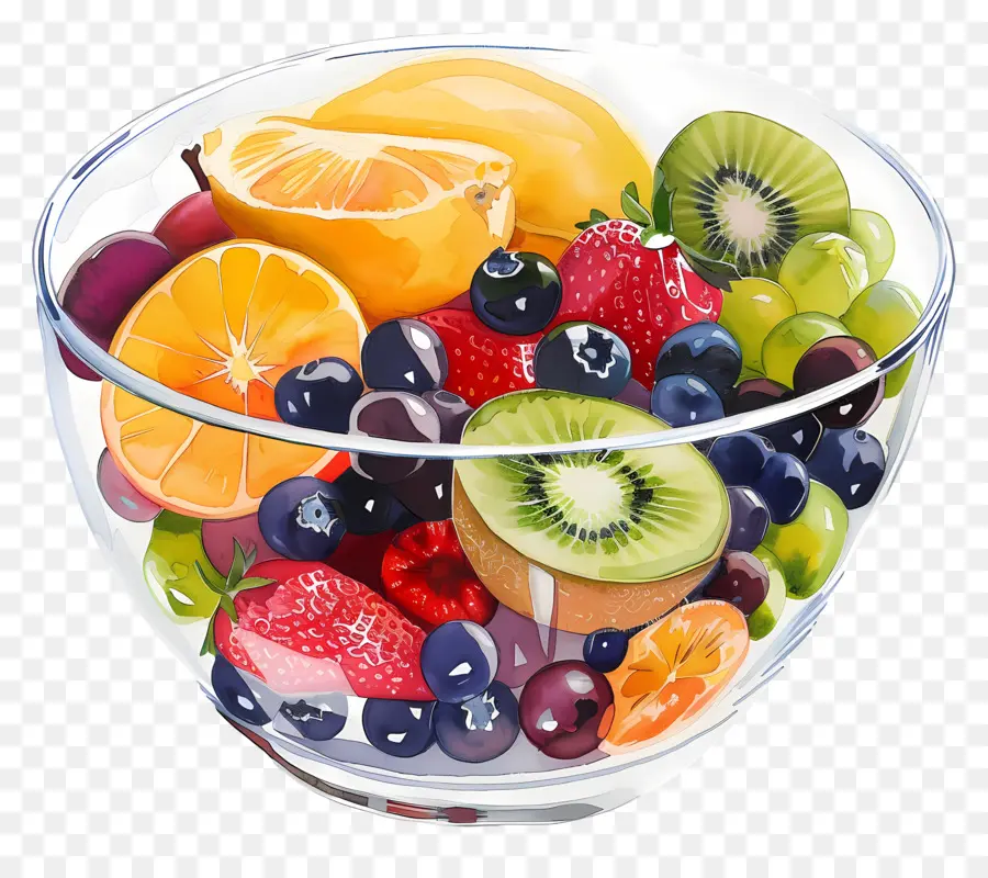 Bol De Fruits，Salade De Fruits PNG