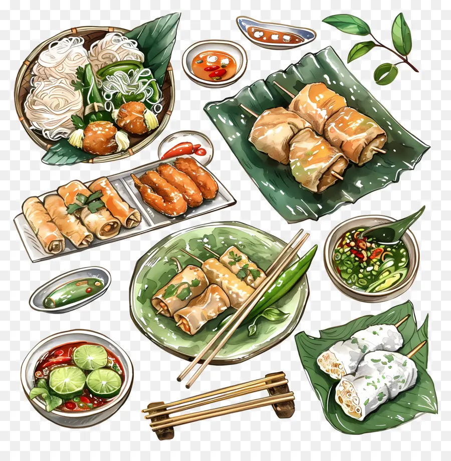 La Cuisine Vietnamienne，La Cuisine Asiatique PNG