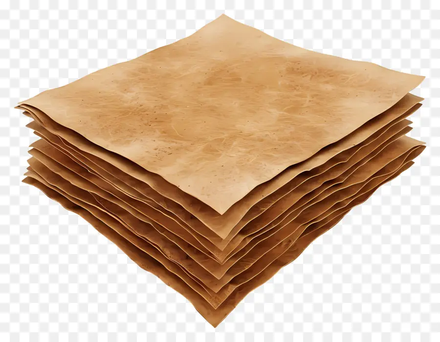 Serviette En Papier Brun，Papier Sulfurisé PNG