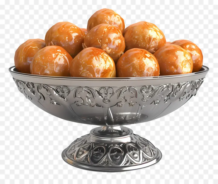 Ladoo，Boules D'or PNG