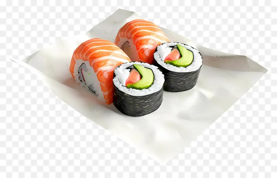 Rouleau De Sushi，Rouleaux De Sushi PNG