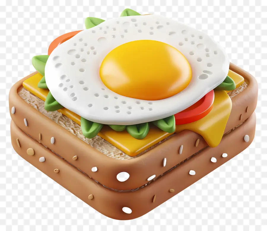 Sandwich，Sandwich Avec Un œuf PNG