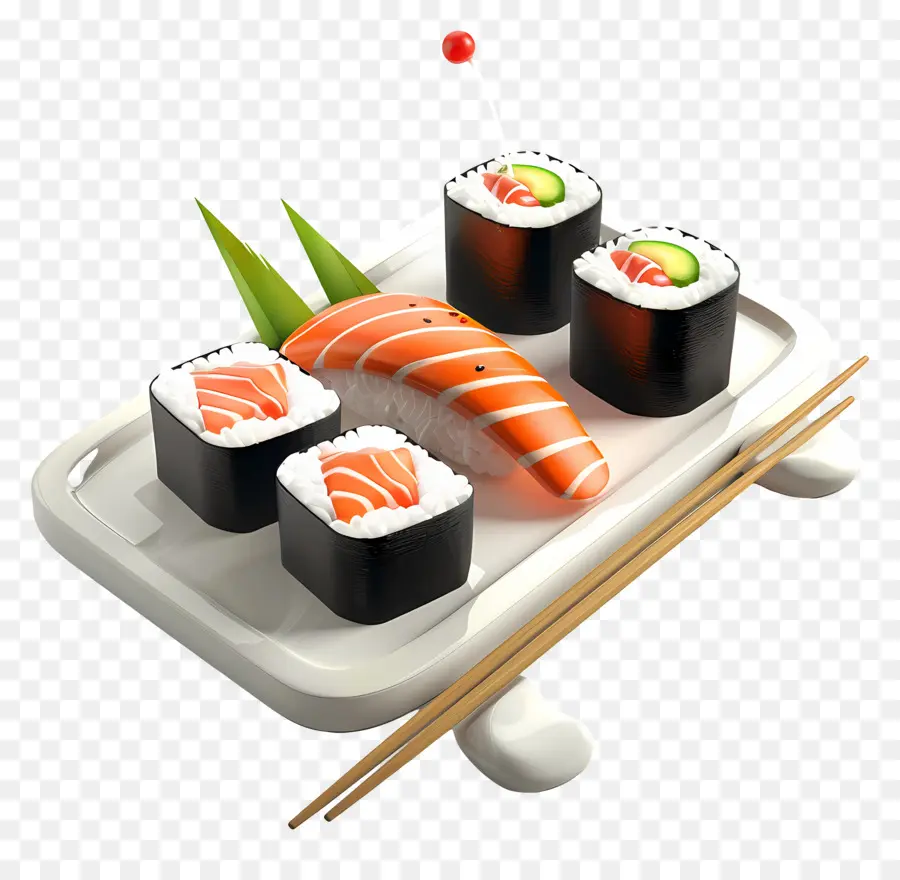 Sushis，Plateau De Sushis PNG