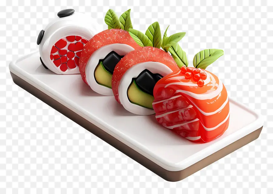 Sushi，Rouleaux PNG