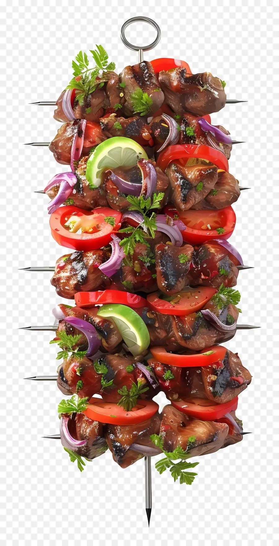 Kebab，Brochettes Grillées PNG