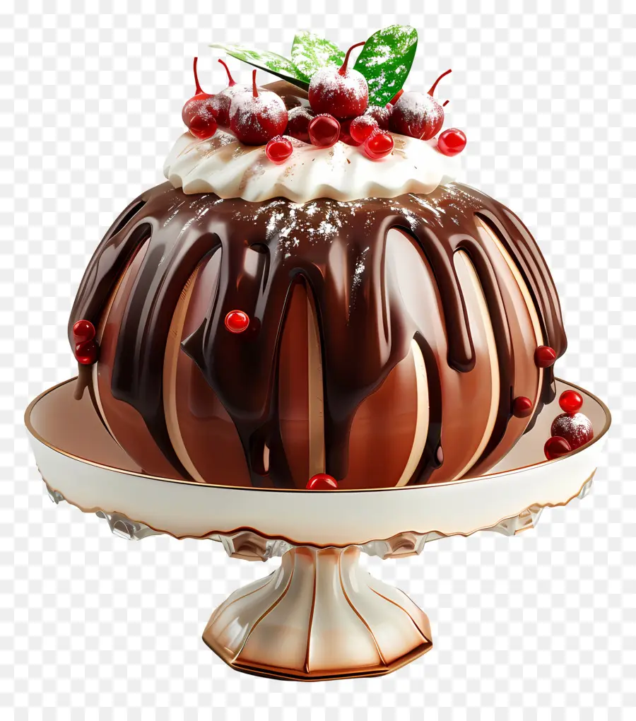 Bol à Pudding，Gâteau Au Chocolat PNG