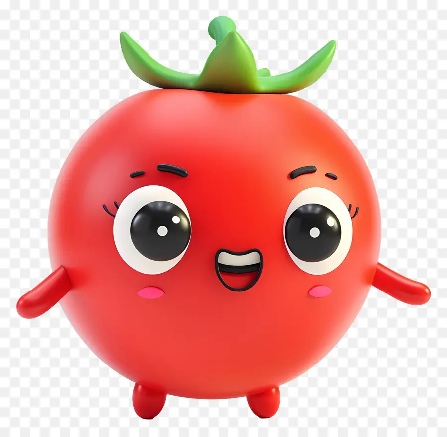 Tomate 3d，Rouge Tomate PNG