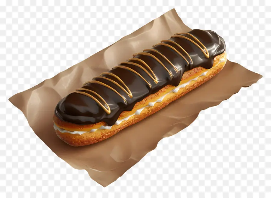 Éclair，Éclair Au Chocolat PNG