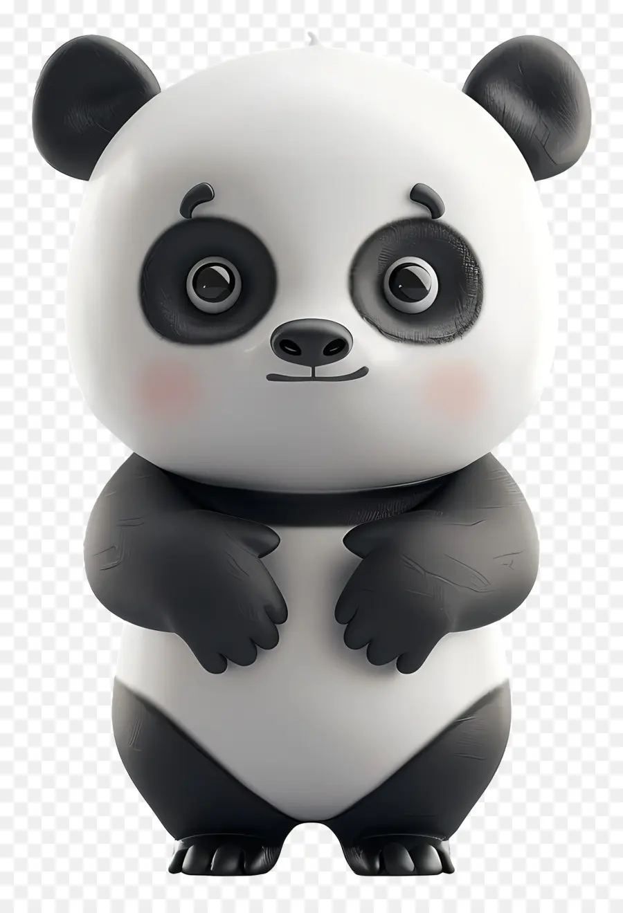 Panda，Figurine Panda PNG