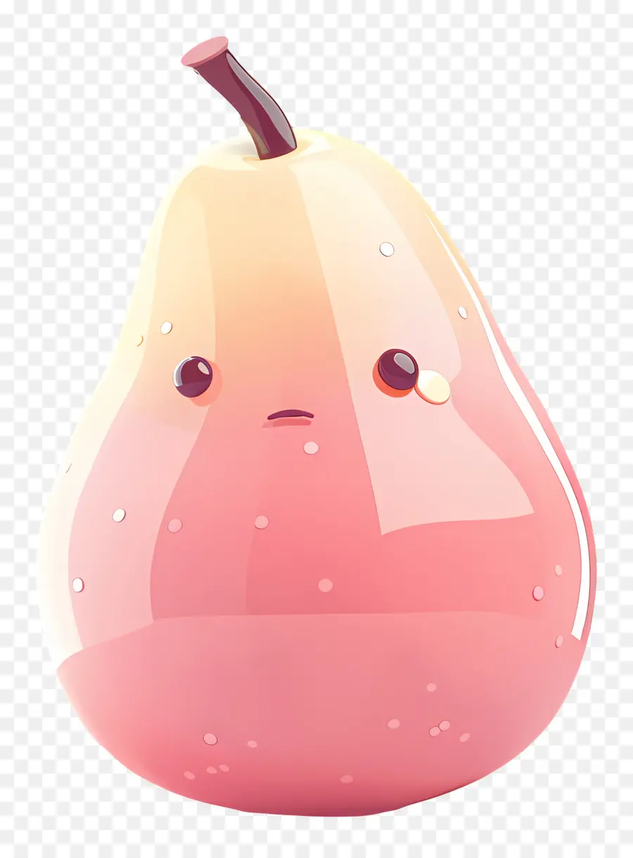 Poire De Dessin Animé，Poire Mignonne PNG