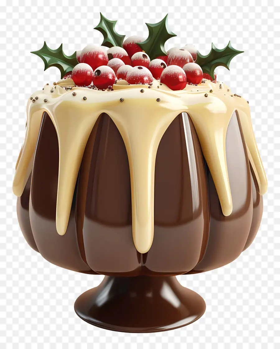 Bol à Pudding，Le Christmas Pudding PNG