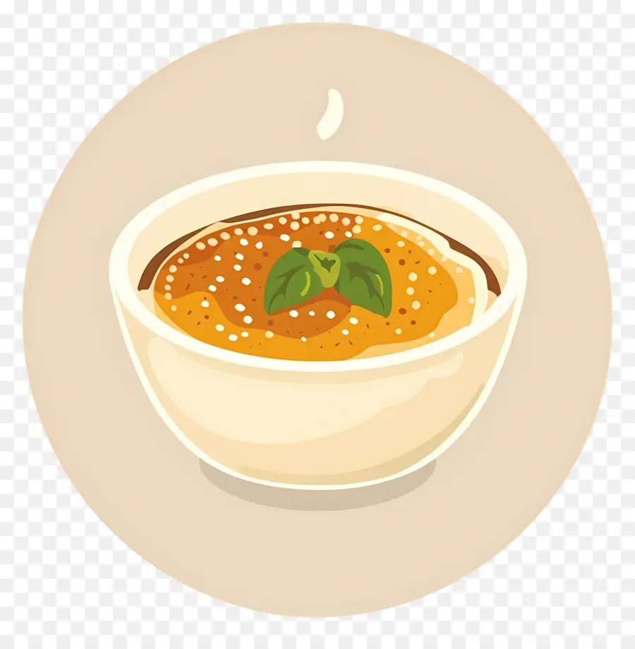 Crème Brûlée，Bol à Soupe PNG