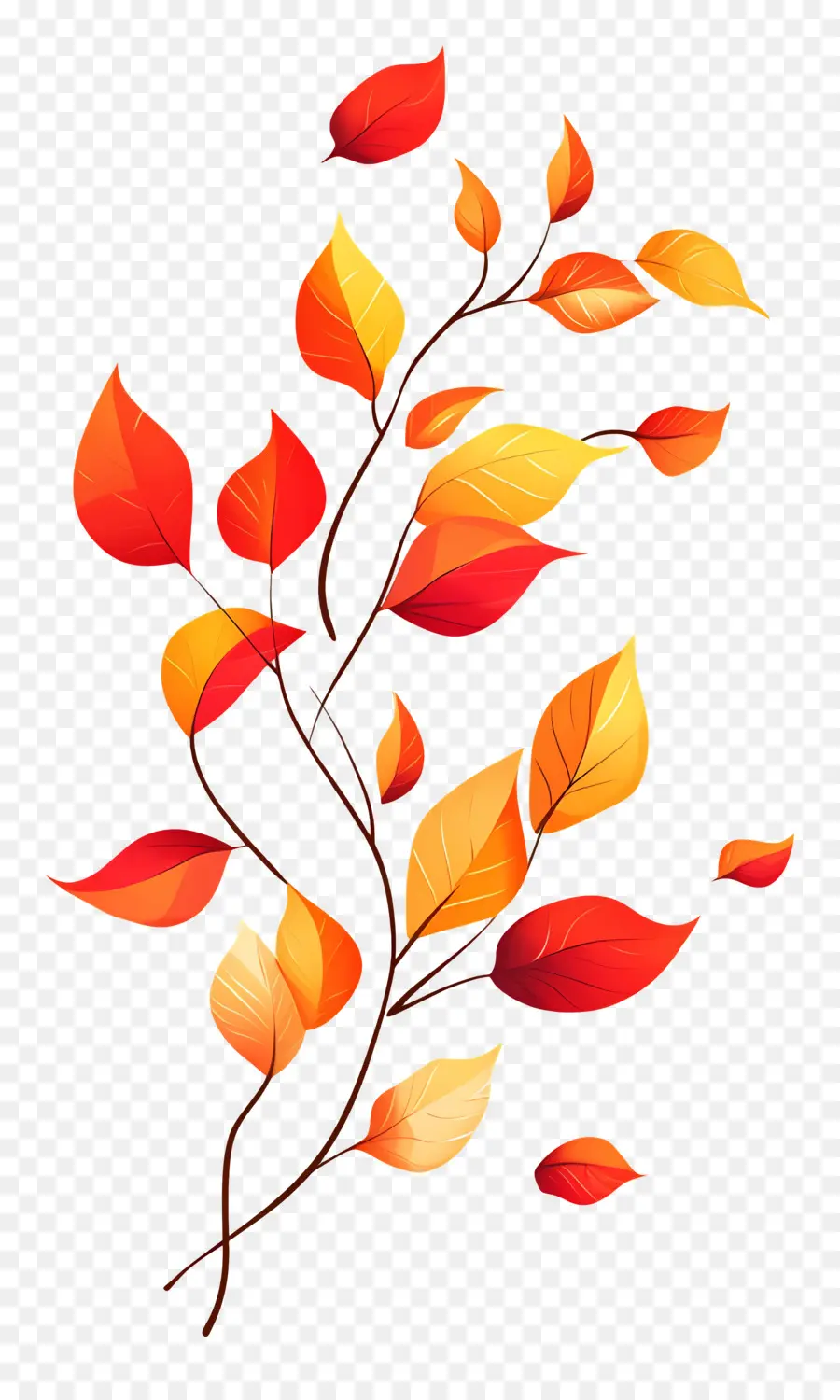 L'automne Commence，Les Feuilles De L'automne PNG