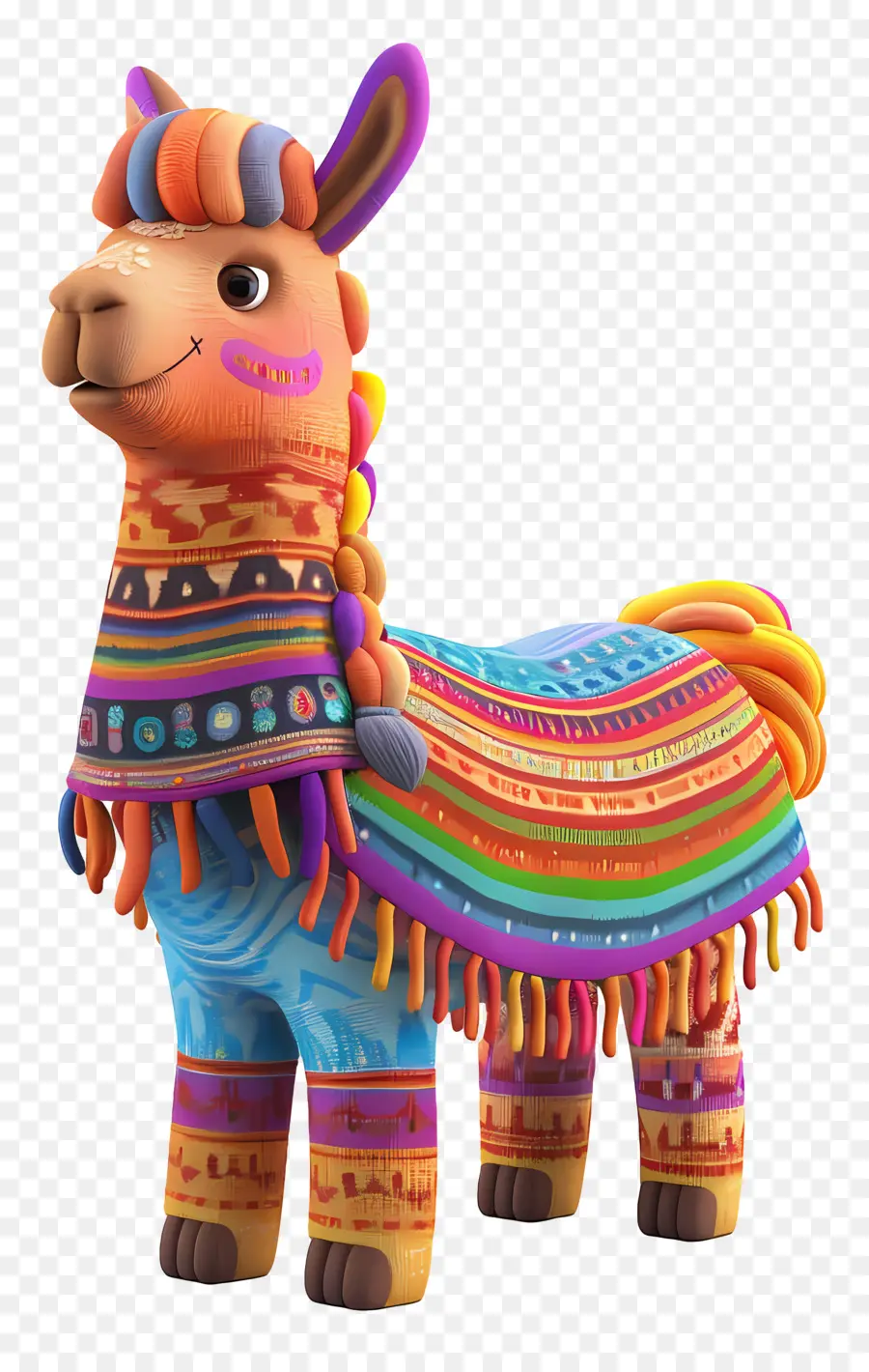 Lama Mignon，Lama Coloré PNG