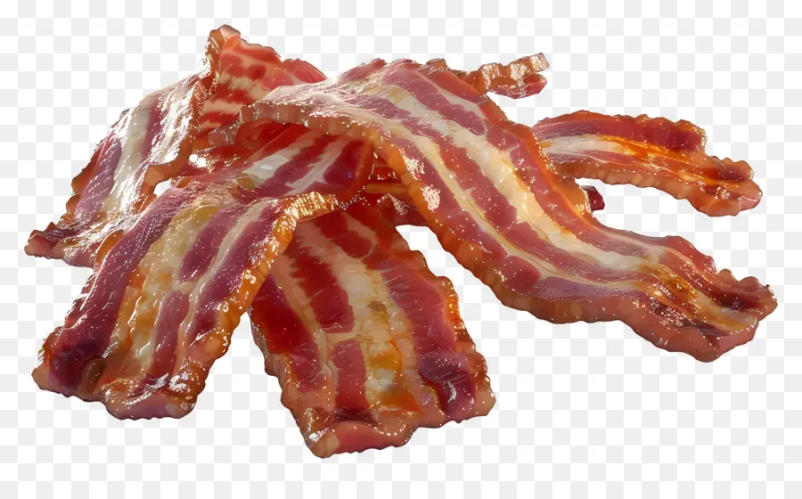 Lanières De Bacon，Viande PNG