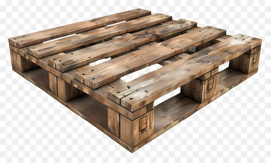 Les Palettes En Bois，Pile PNG