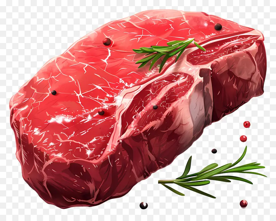 Viande De Boeuf，Steak Cru PNG