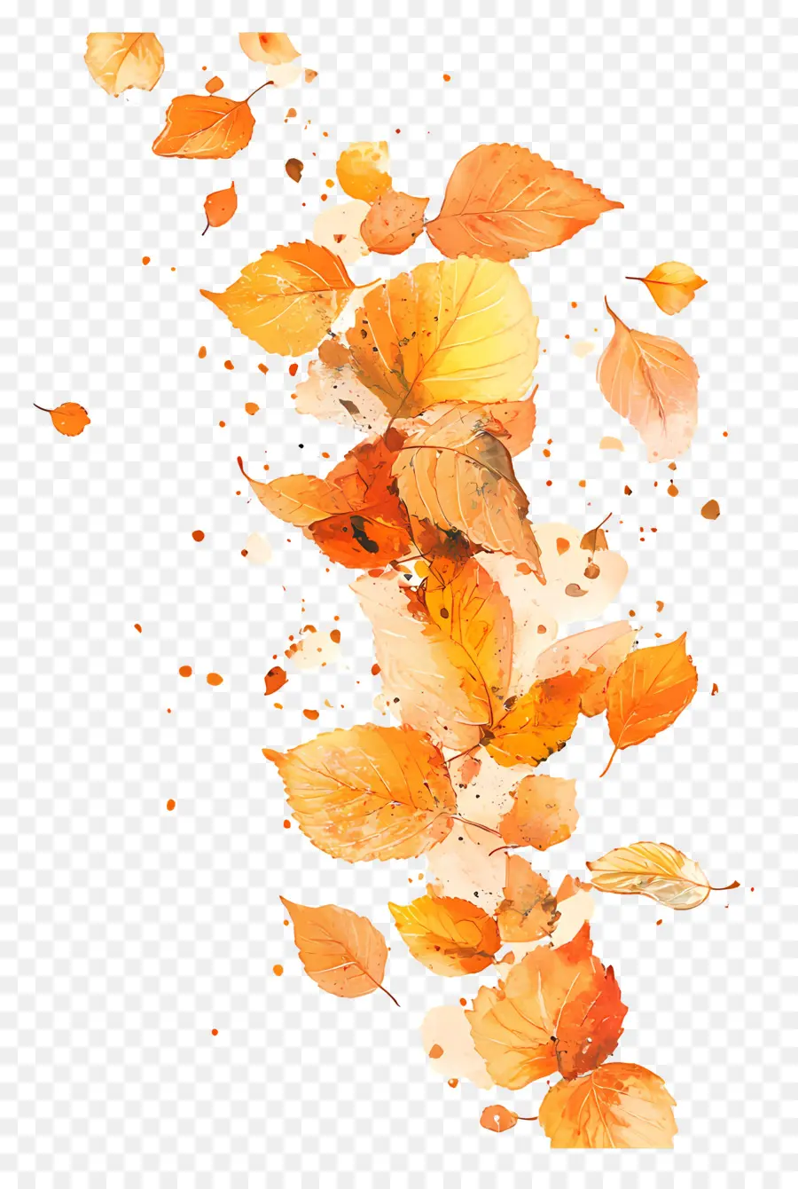 L'automne Commence，Feuilles D'automne PNG