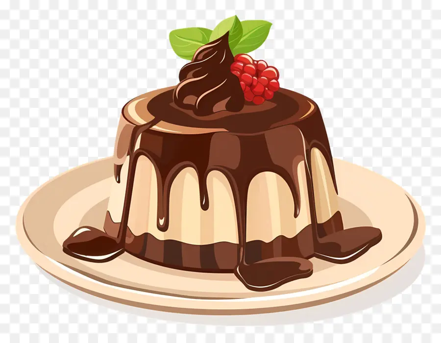 Dessert Au Chocolat，Gâteau Au Chocolat PNG