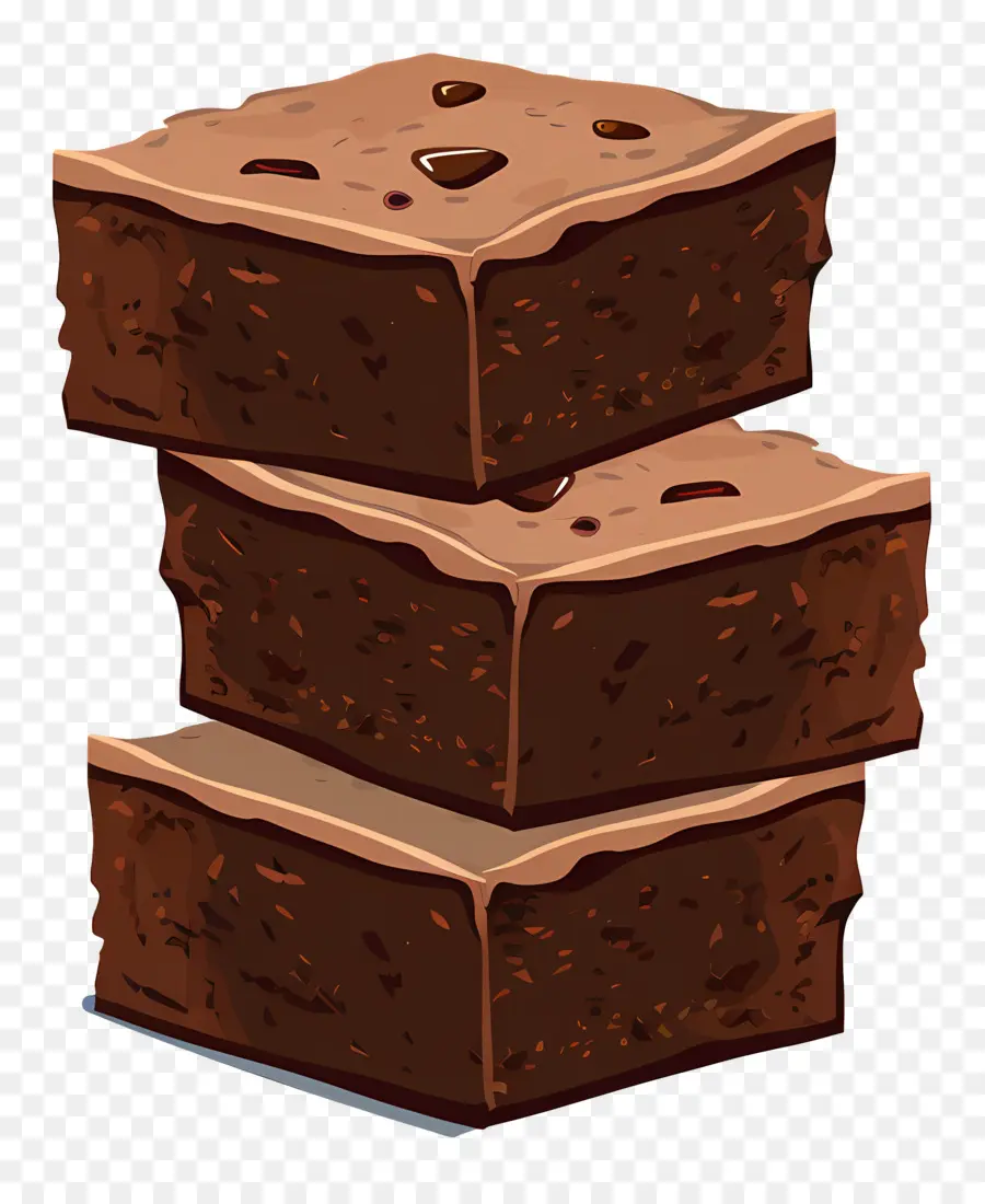 Brownies，Chocolat PNG