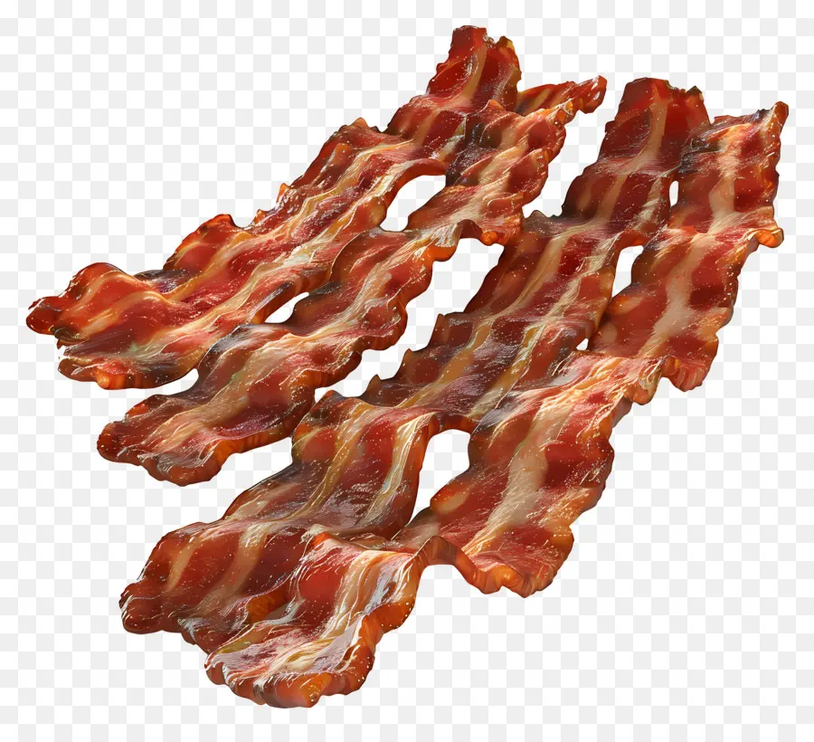 Lanières De Bacon，Lard PNG