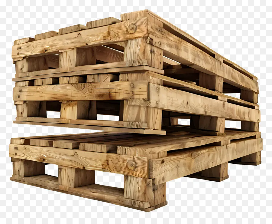 Palettes En Bois，Empiler PNG