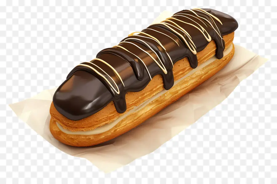 Éclair，Pâtisserie PNG