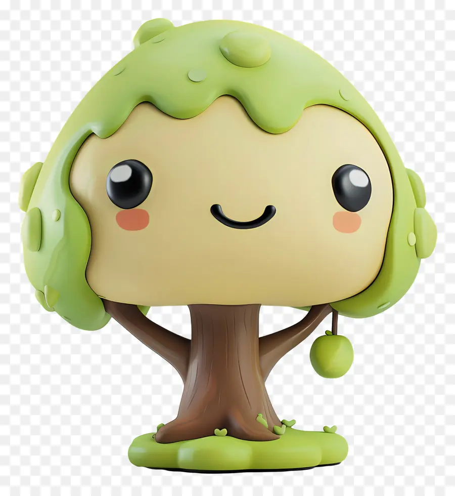 3d De L'arbre，Mignon Arbre PNG