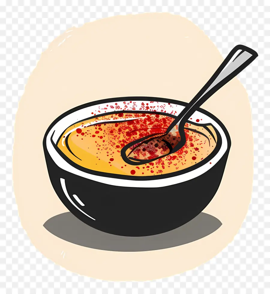 Crème Brûlée，Bol à Soupe PNG