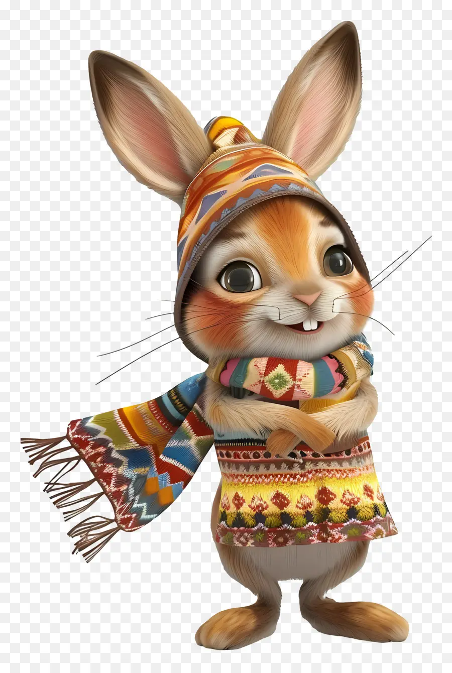 Lapin Mignon，Foulard PNG