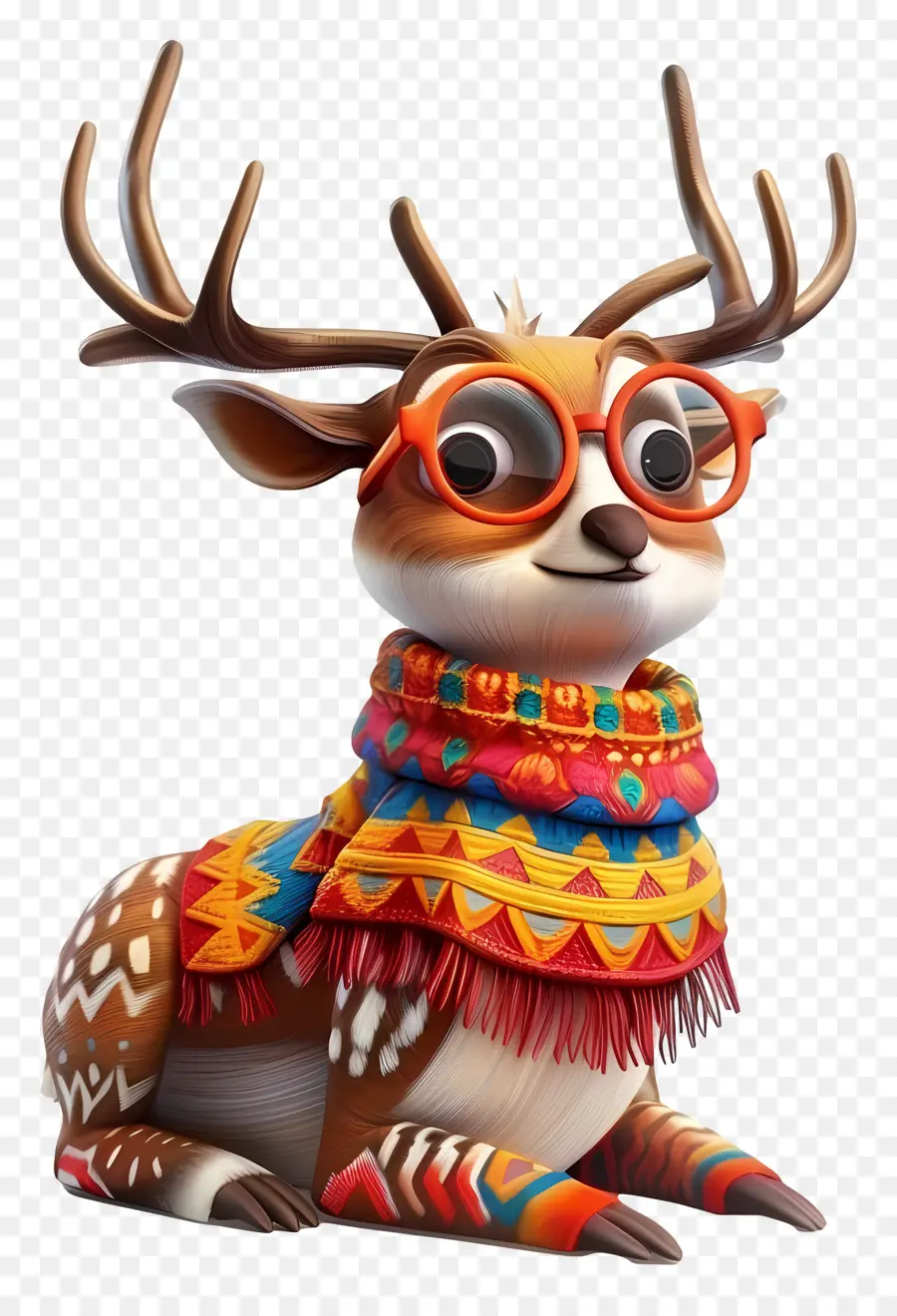 Cerf Mignon，Cerf Décoratif PNG