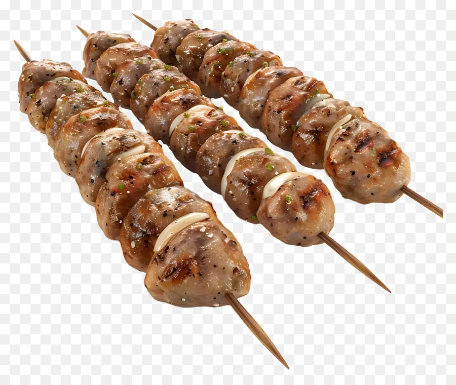 Kebab，Brochettes Grillées PNG