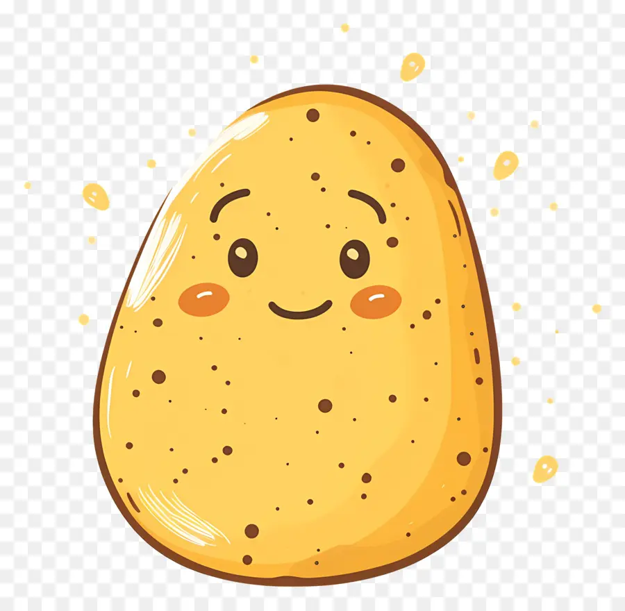 Pomme De Terre，Pomme De Terre Souriante PNG