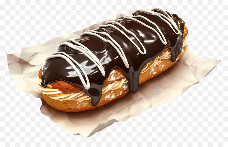 Éclair，Pâtisserie PNG