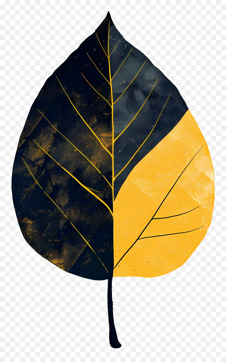 Feuille Nature，Feuille Colorée PNG