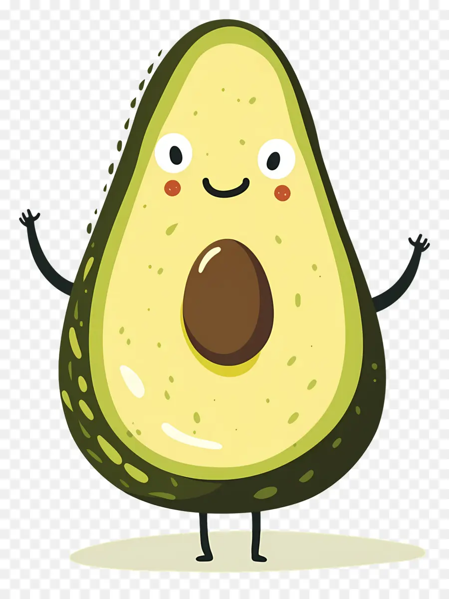 Avocat，Avocat De Dessin Animé PNG