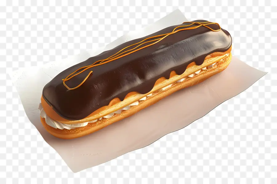 Eclair，Chocolat PNG