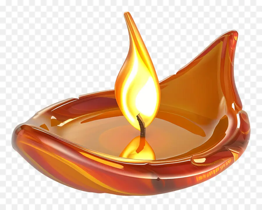 Diwali Diya，Lampe à Huile PNG