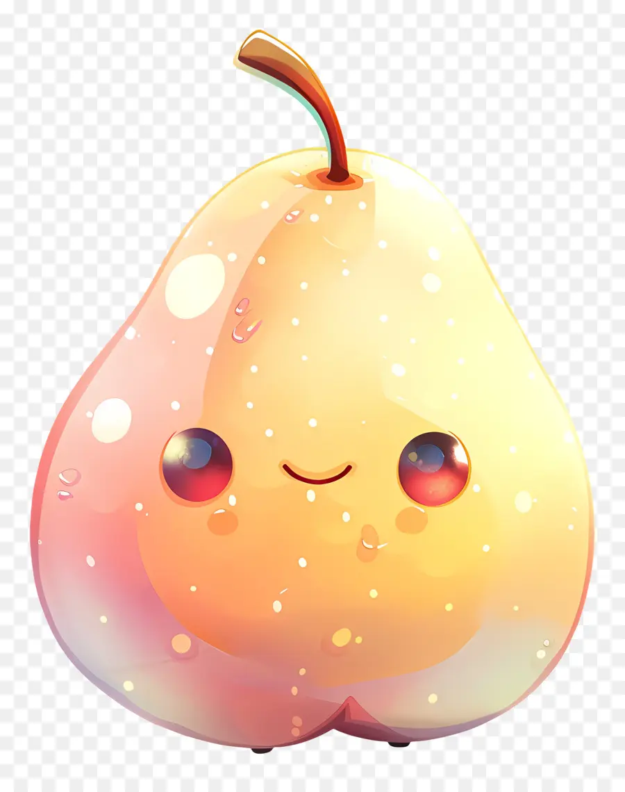 Poire De Dessin Animé，Poire Mignonne PNG